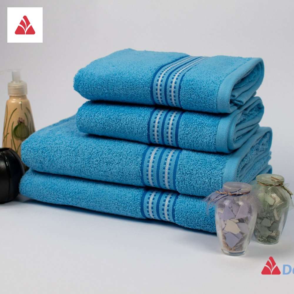 Peškir Damask plavi