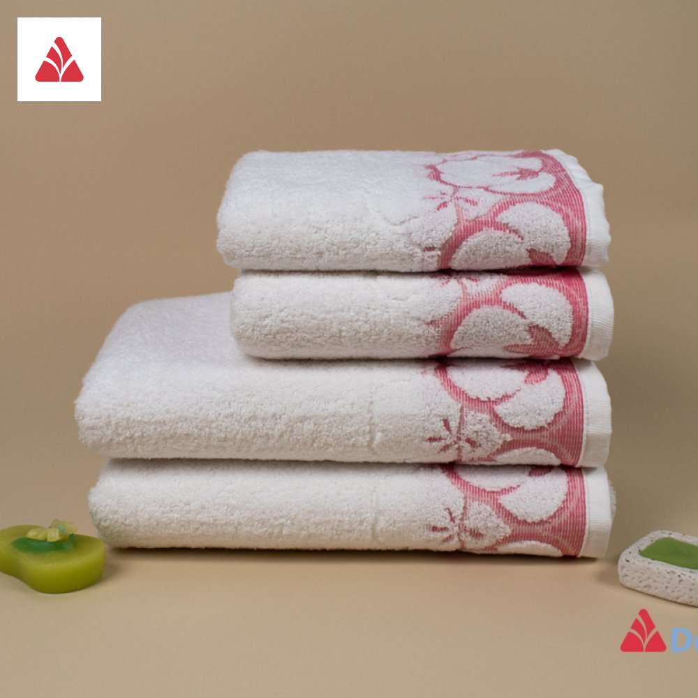 Peškir Gala bela roze