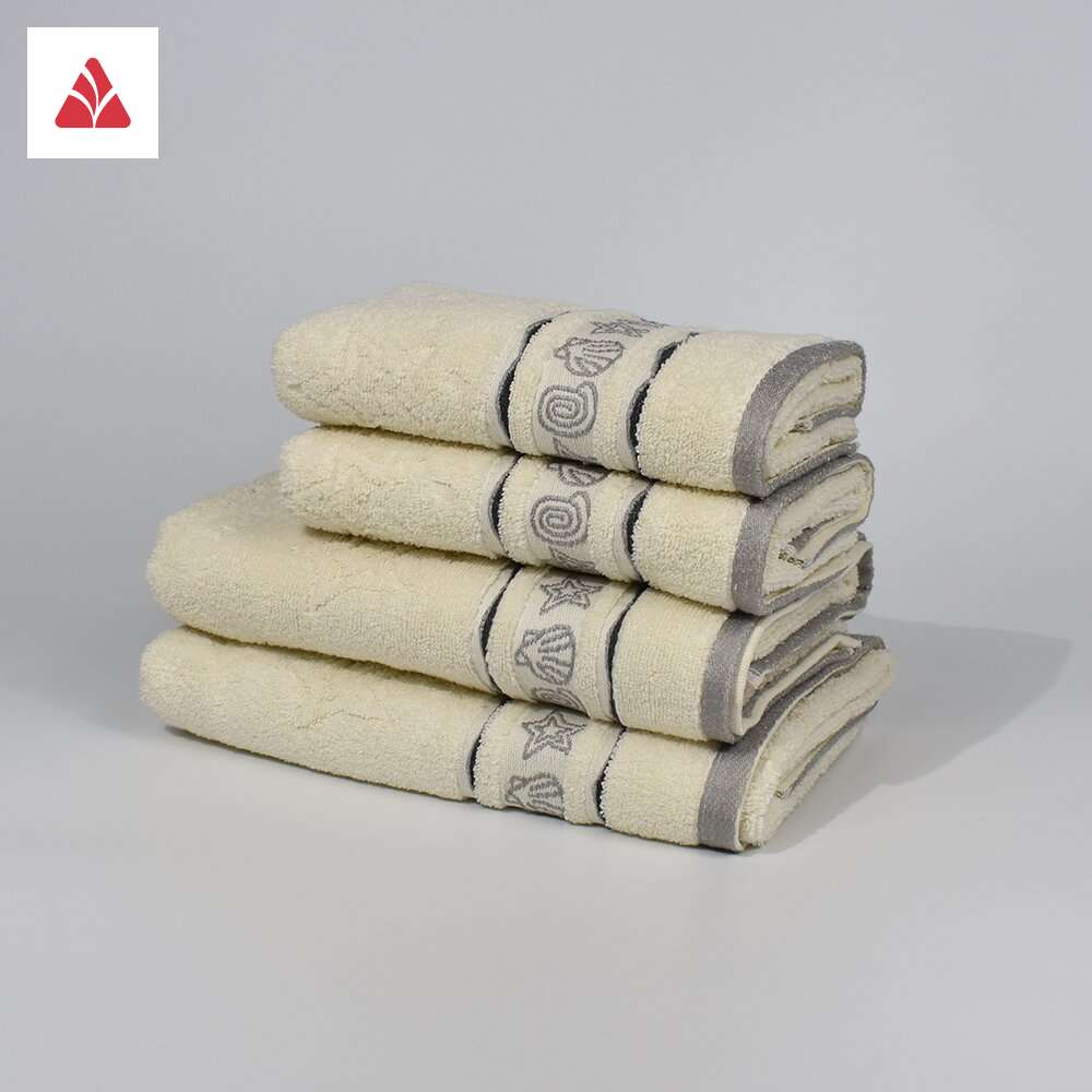 Peškir Školjka siva