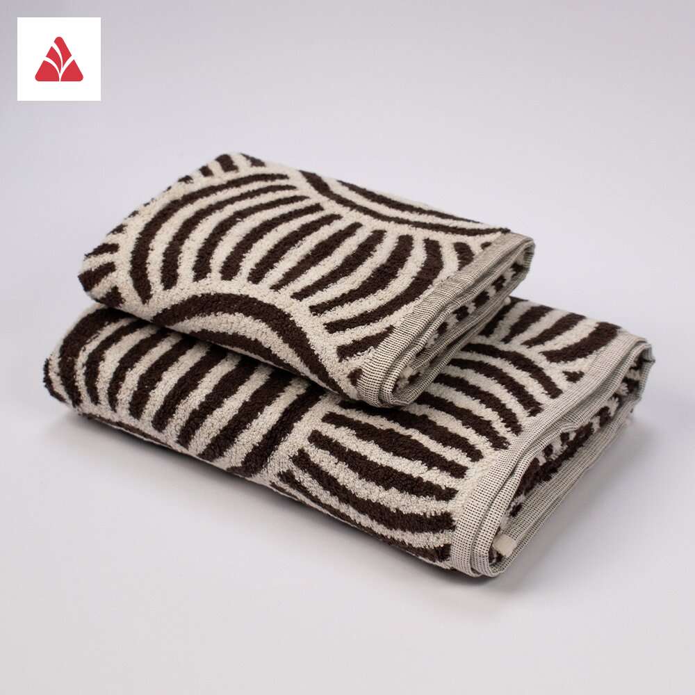 Peškir Swiral braon krem