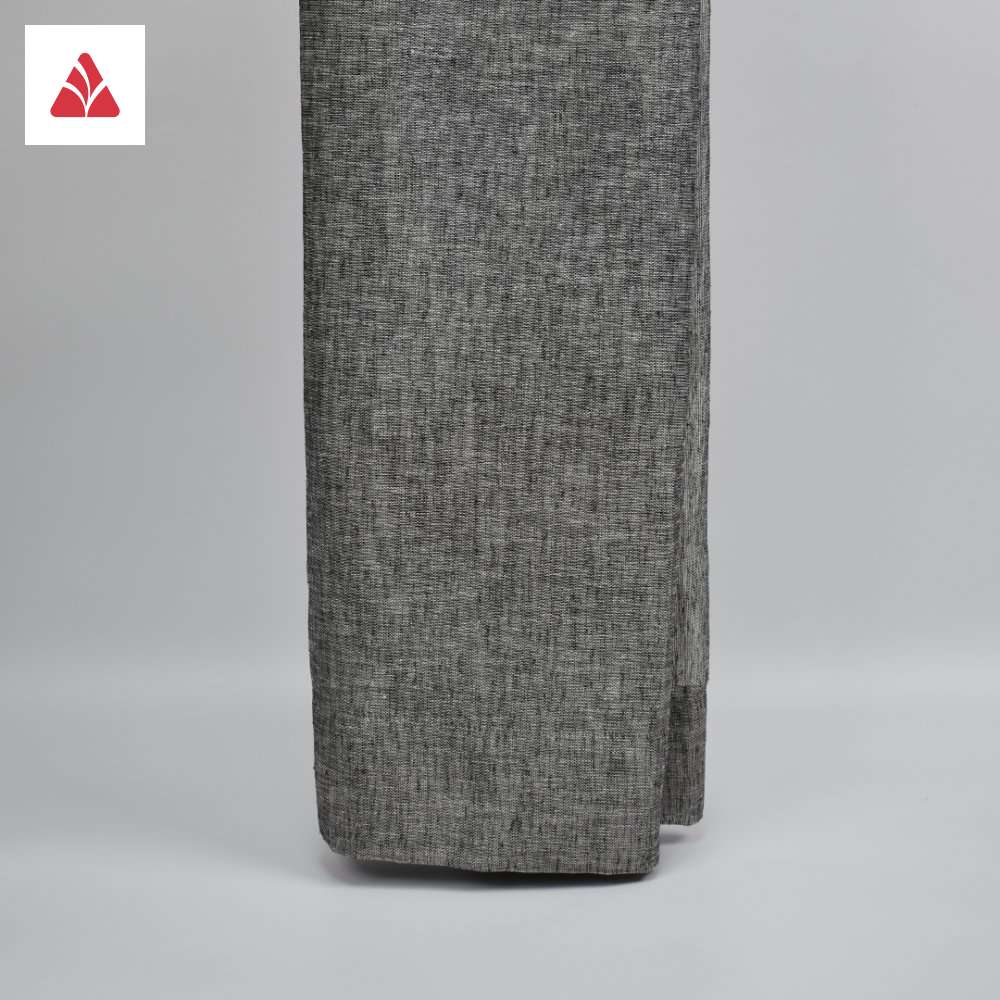 Zavesa Melanž tamno siva